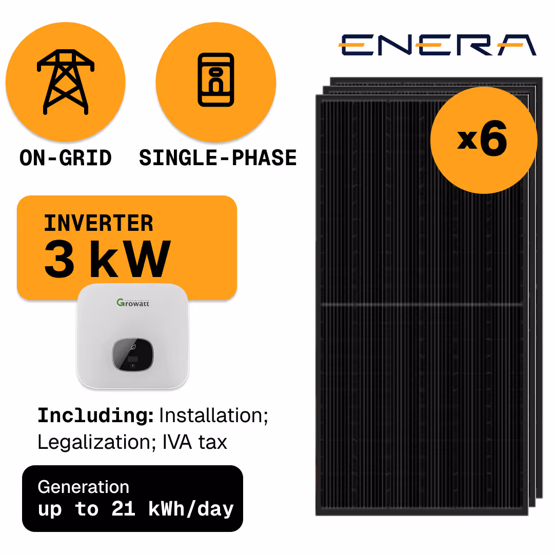 3 kW 1-Phase System