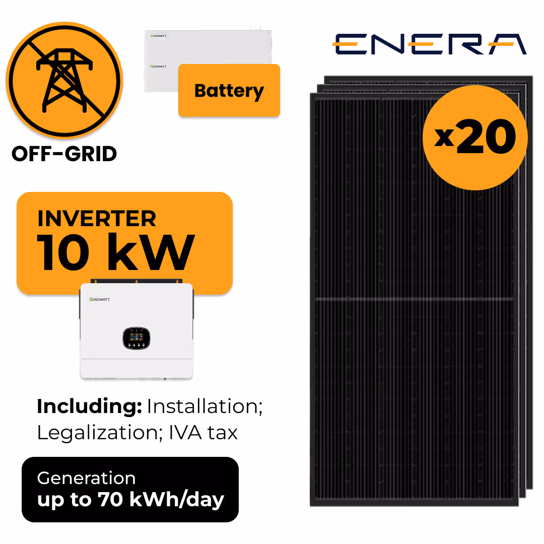 Inselanlage 10 kW