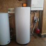 Accumulation tank for solar water heating systems