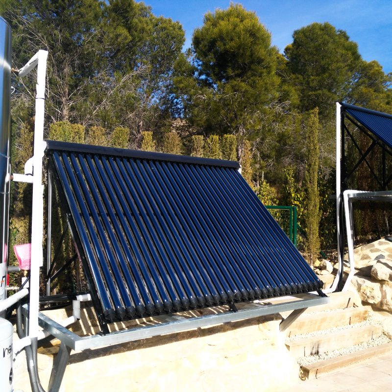 Mejor termosifon solar en Espana. Best solar water heating systems in Spain, Europe, France, Netherlands, Madrid, Costa Blanca, Sevilla, Peninsula.